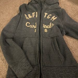 Abercrombie full zip hoodie!